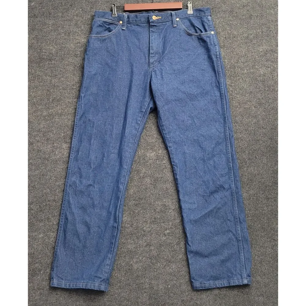 Wrangler Mens Cowboy Cut Original Fit Jeans Prewashed 1013MWZPW Indigo 36 x 30